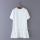 Women Pure White -Neck Lace A-line Dress